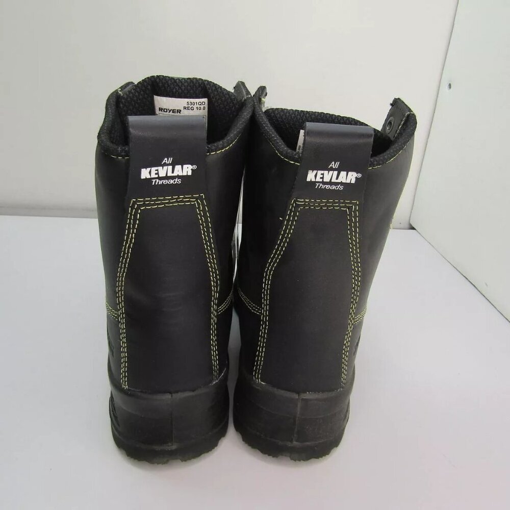 NEW ROYER Mens 4-Density Realflex Work Boots Protector Toe-Cap Lined Size 10 - Picture 4 of 11